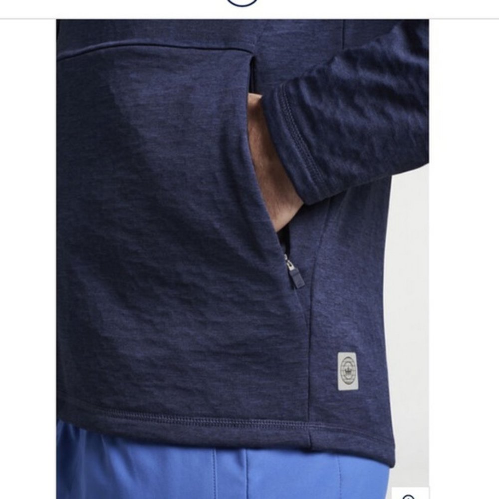 Peter Millar Active Apollo Performance Hoodie Zip… - image 3
